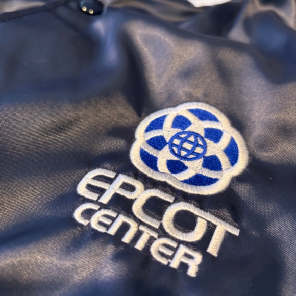 WDI Disney Imagineering Epcot Center Satin Jacket Size XXL - Picture 2 of 5